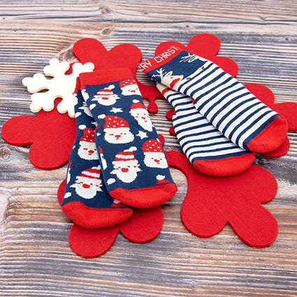Stoppersocken SoftStep 2er Pack Weihnachten