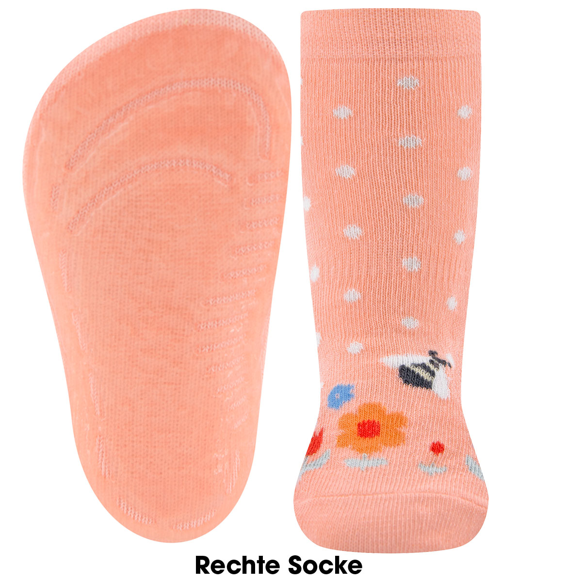 Stoppersocken SoftStep Blumenwiese - ohne Plüsch
