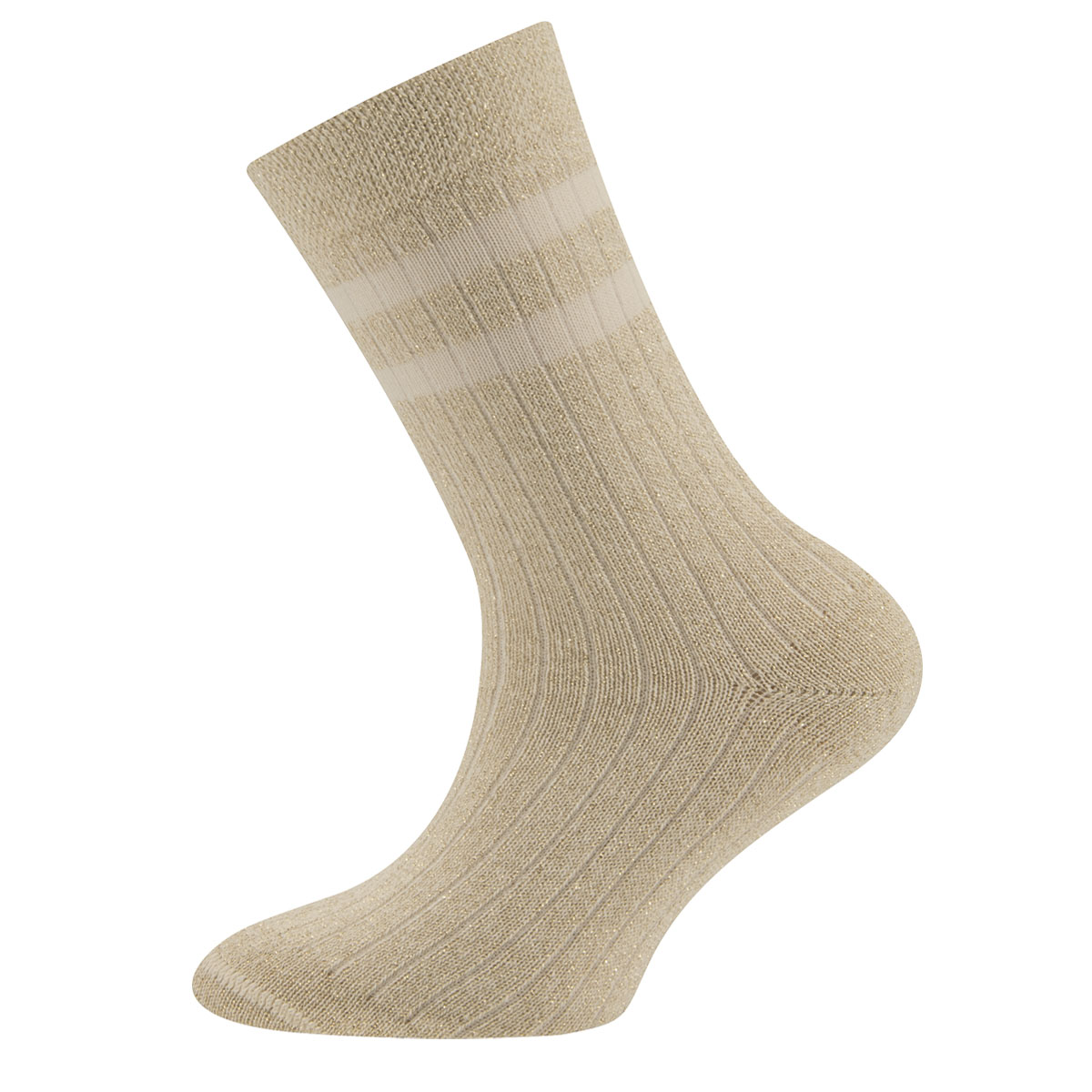 Glitzersocken Rippe/Streifen