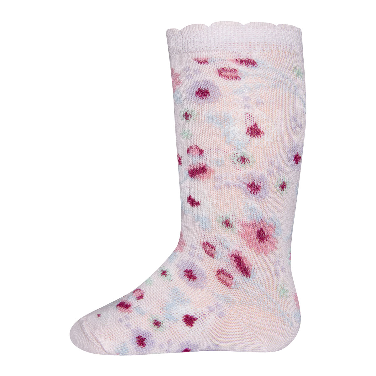 Kniestrümpfe Baby Blümchen