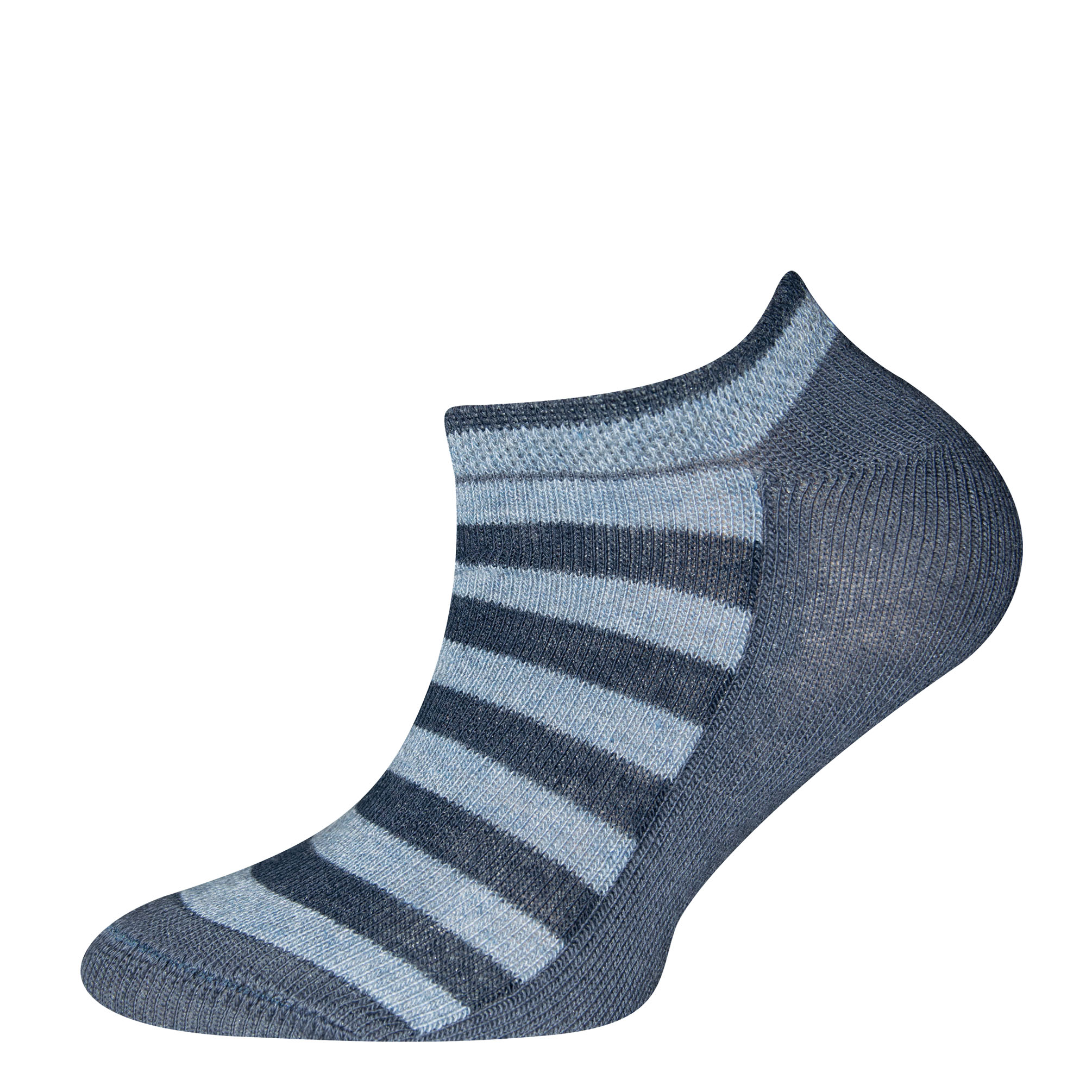 Sneakersocken 3er Pack Fußball/Ringel
