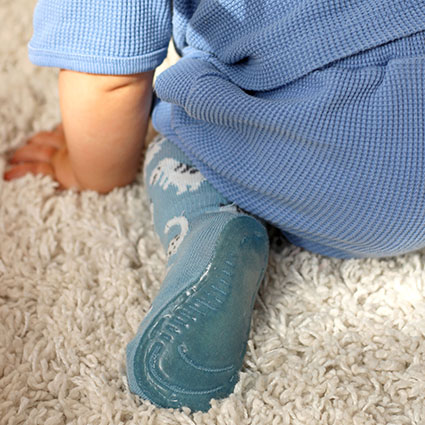 Stoppersocken SoftStep Dinos - ohne Plüsch