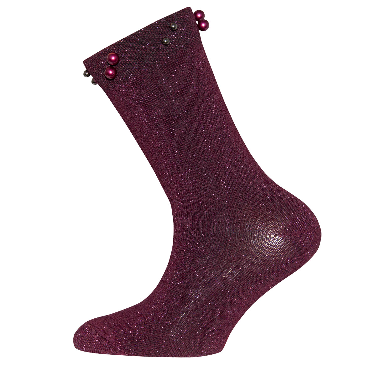 Socken Glitzer/Perlen
