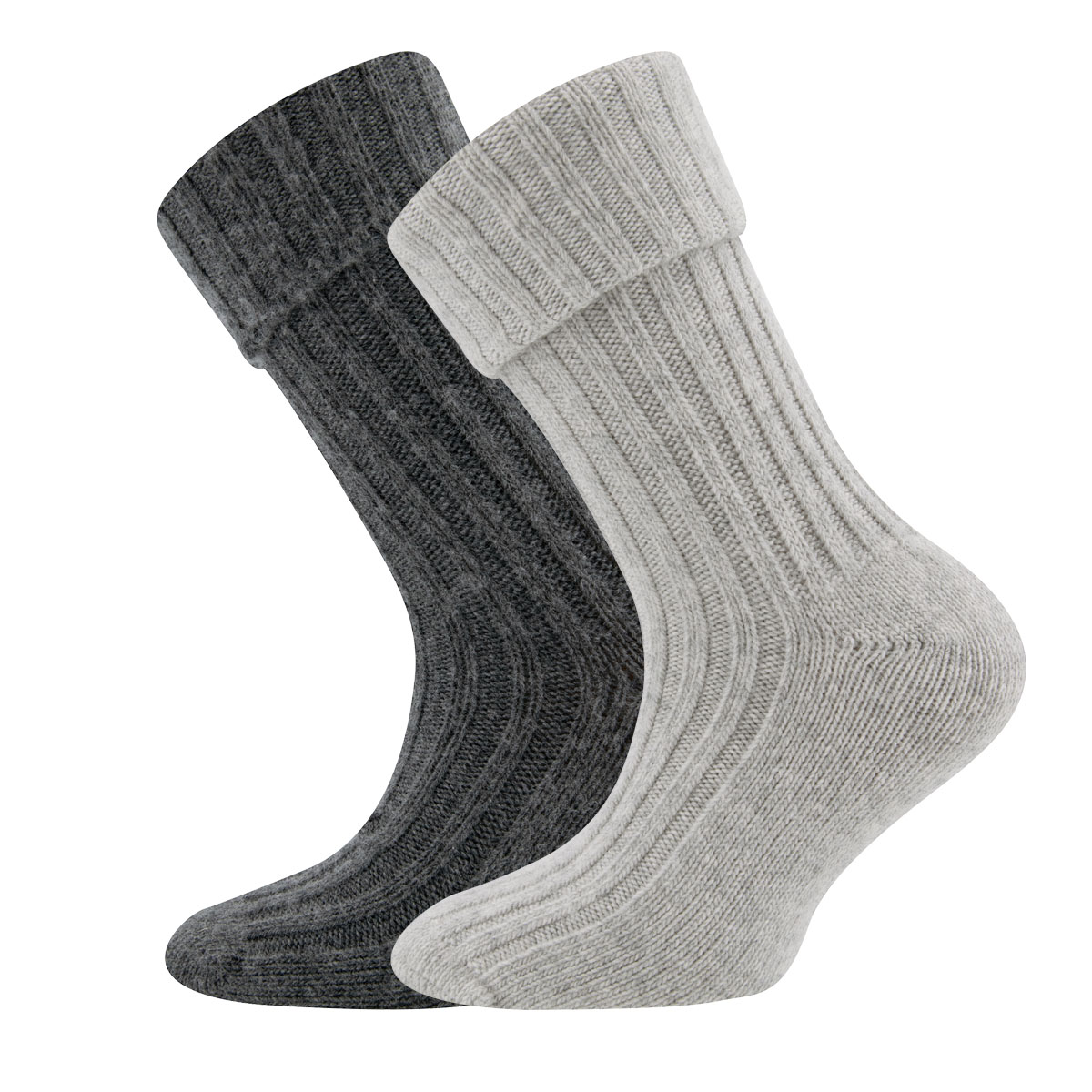 Socken 2er Pack GOTS Wolle