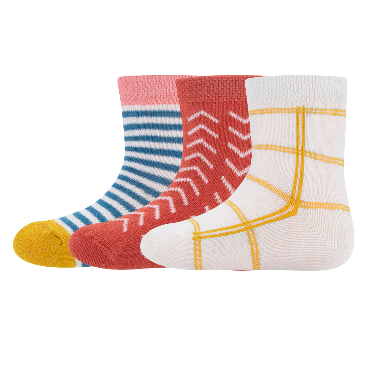 Socken 3er Pack Graphik