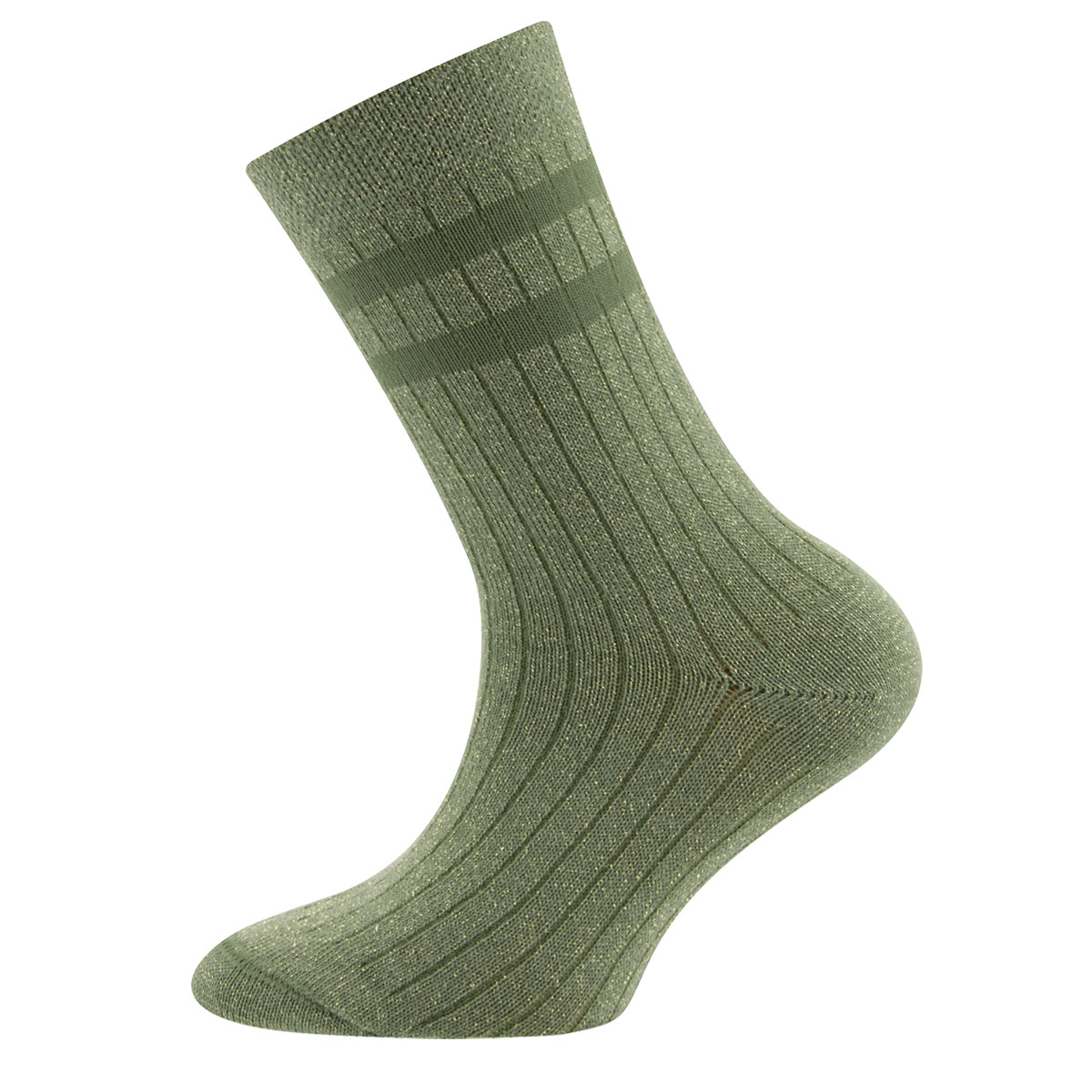 Glitzersocken Rippe/Streifen