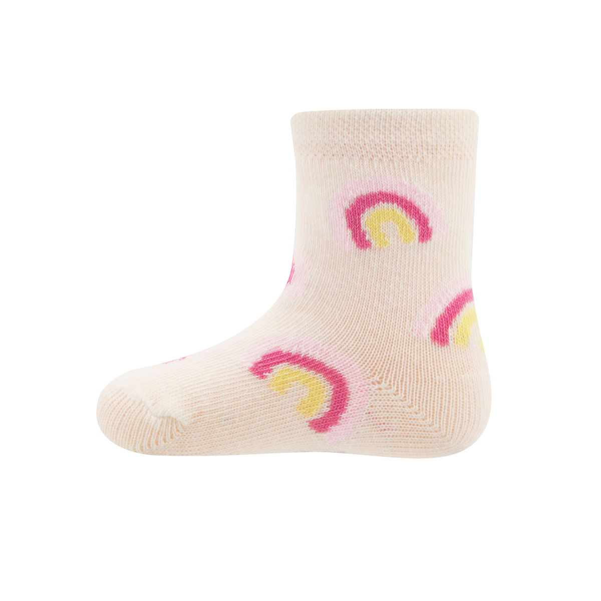 Socken 2er Pack Regenbogen/Herzen