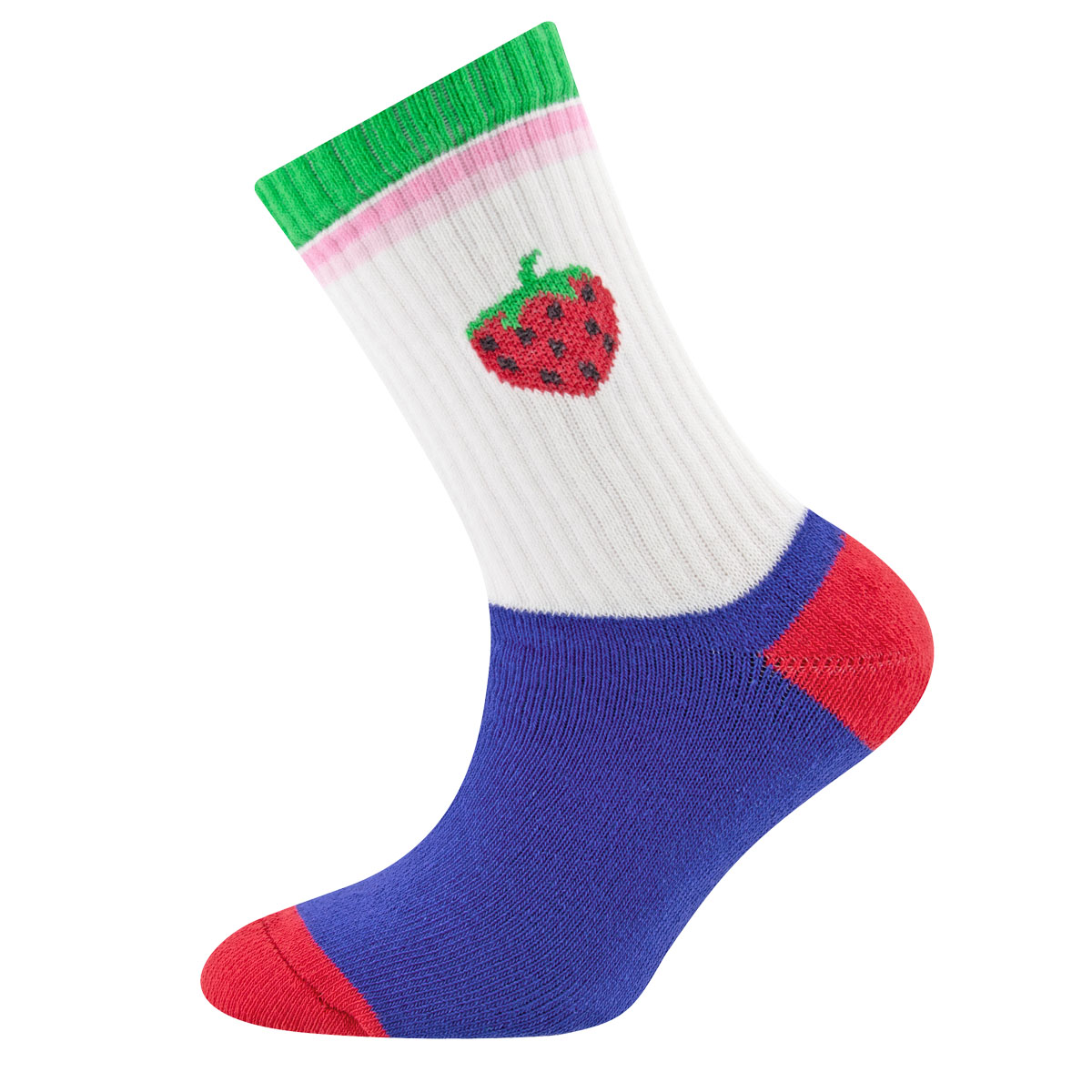 Tennissocken Erdbeere