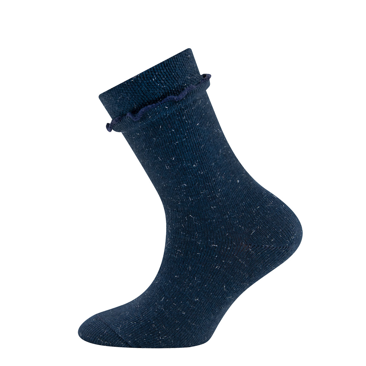 Glitzersocken Rüsche
