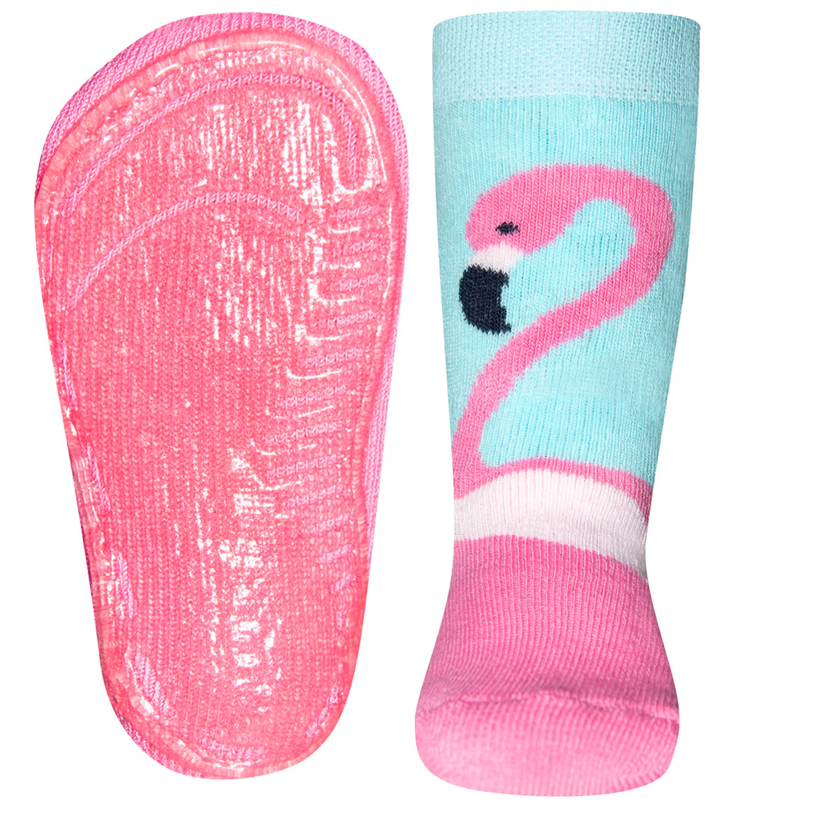 Stoppersocken SoftStep 2er Pack Flamingo