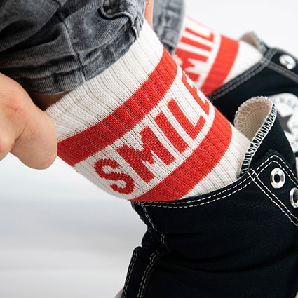 Tennissocken GOTS SMILE