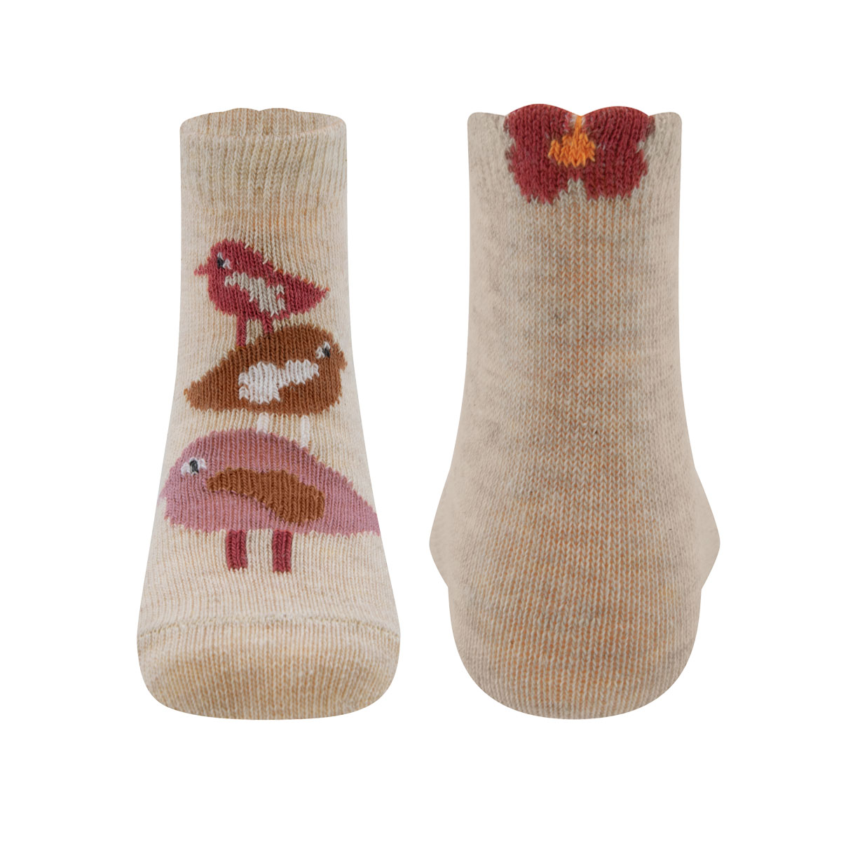 Socken GOTS Vögel