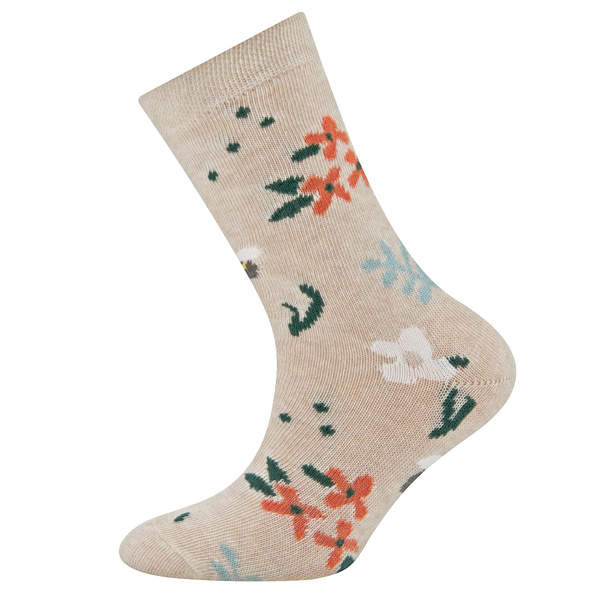 Socken GOTS Blumen
