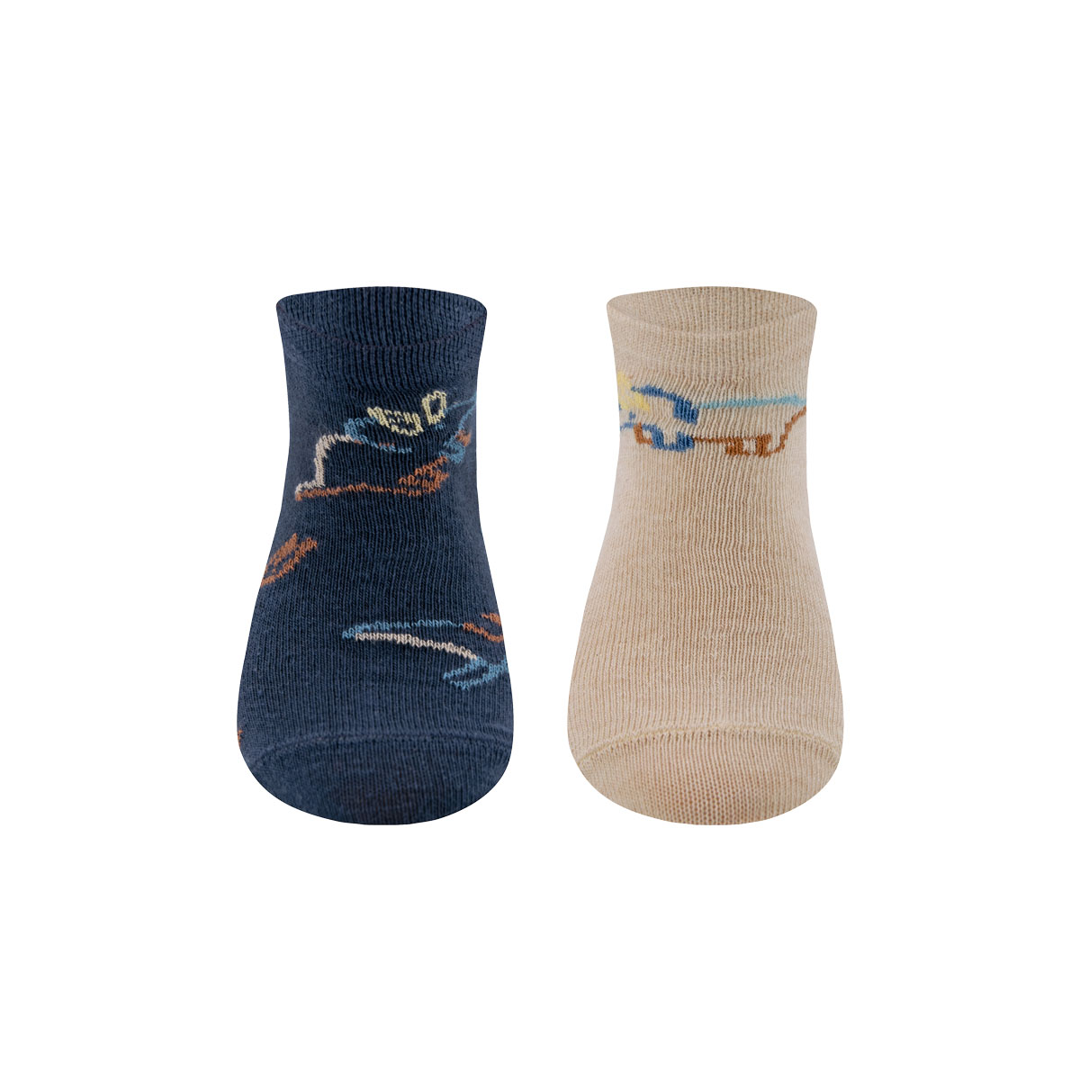 Sneakersocken 2er Pack Dinos