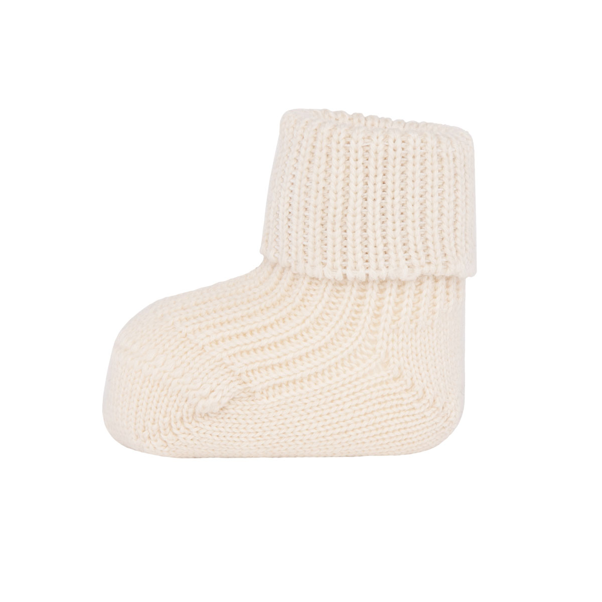 Socken Wolle  Baby mit Umschlag