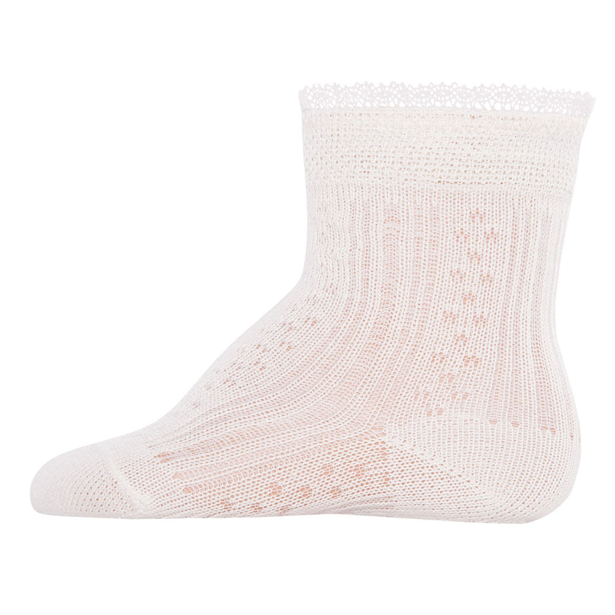 Socken Filet mit Spitze