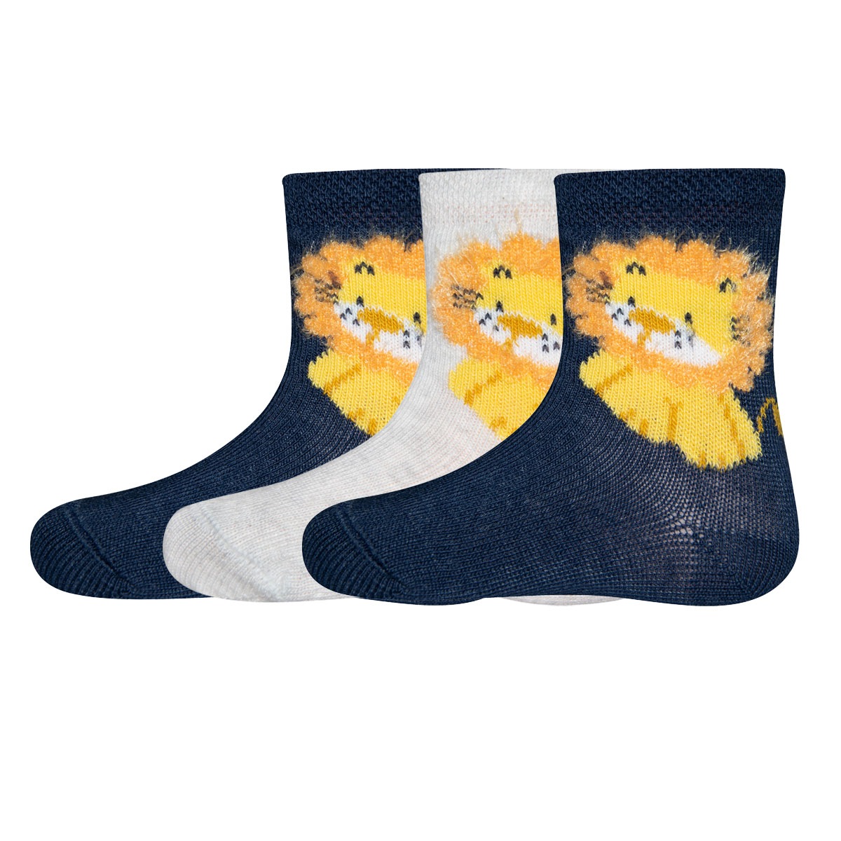 Socken 3er Pack Löwe