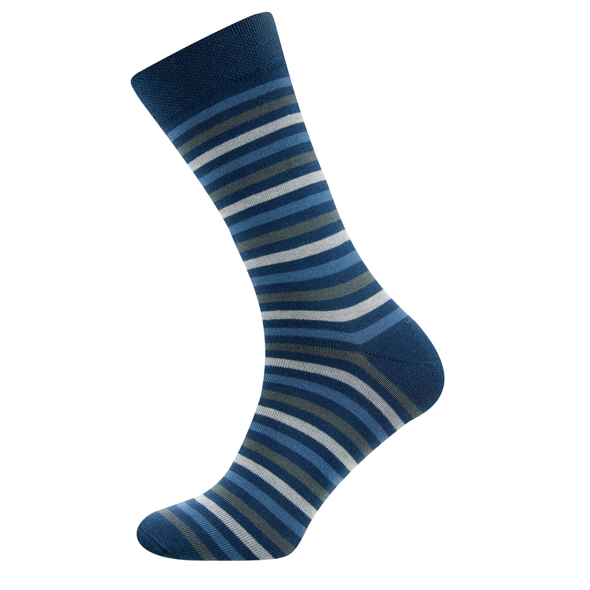 Herrensocken GOTS Ringel