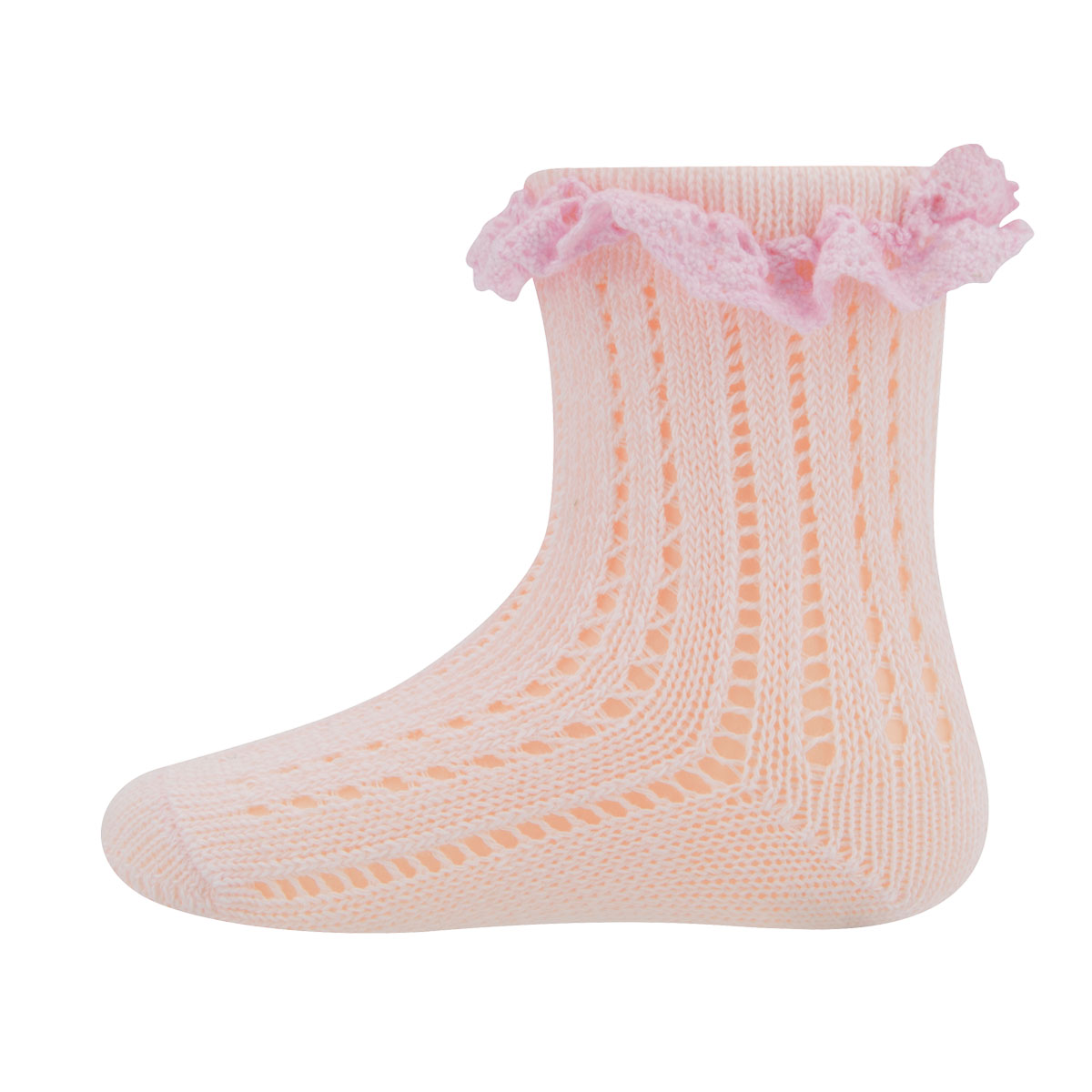 Socken Rüsche