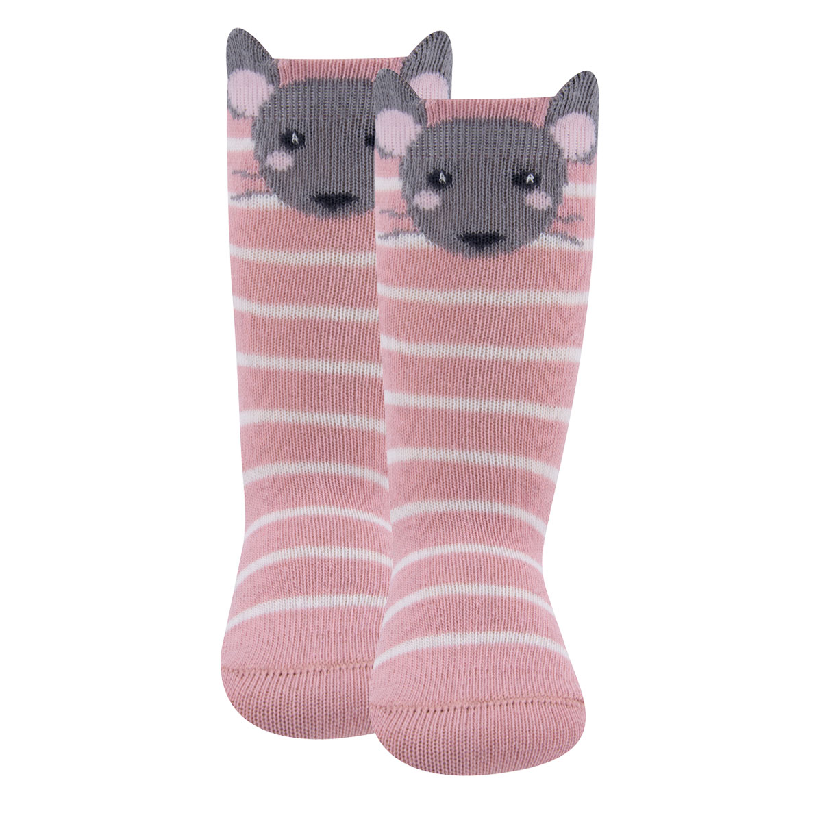 Kniestrümpfe Baby 2er Pack Maus