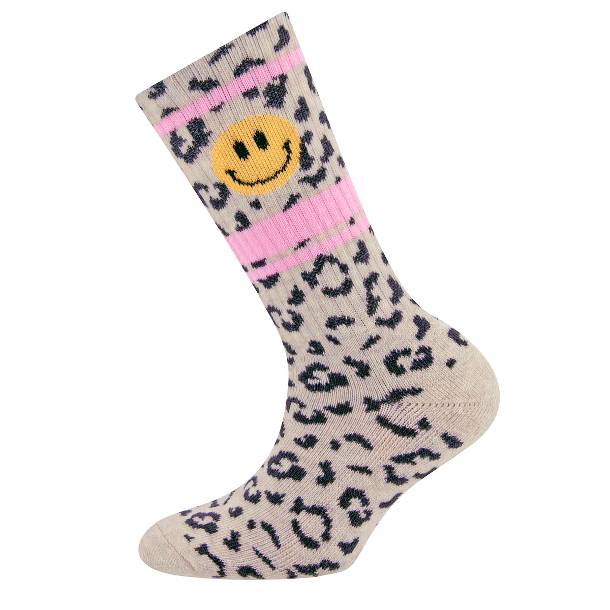 Tennissocken Kinder Leo/Smile