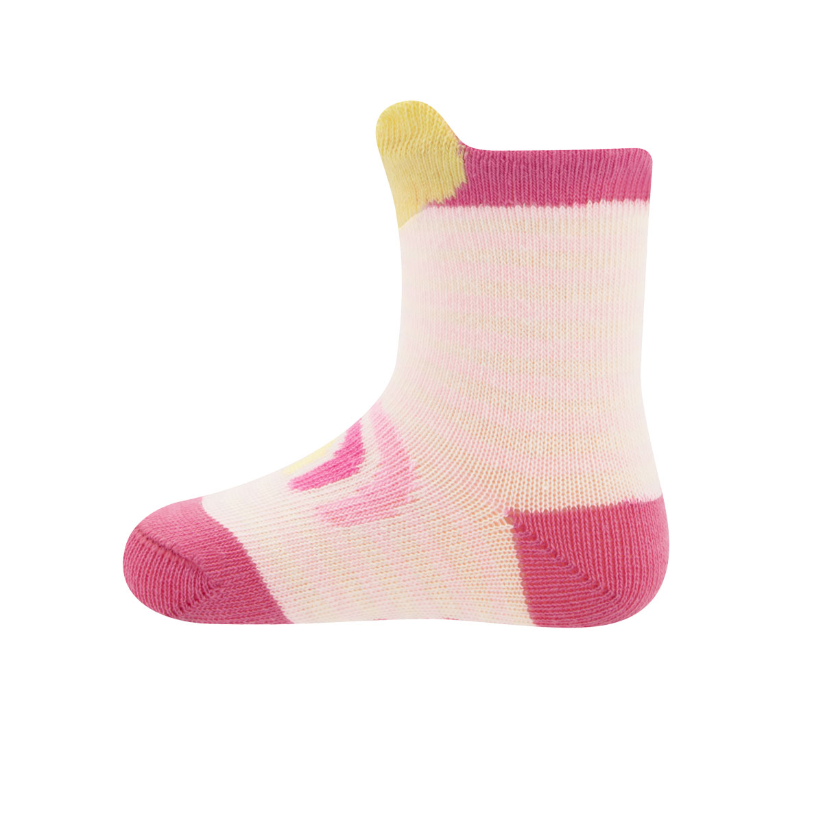 Socken 2er Pack Regenbogen/Herzen