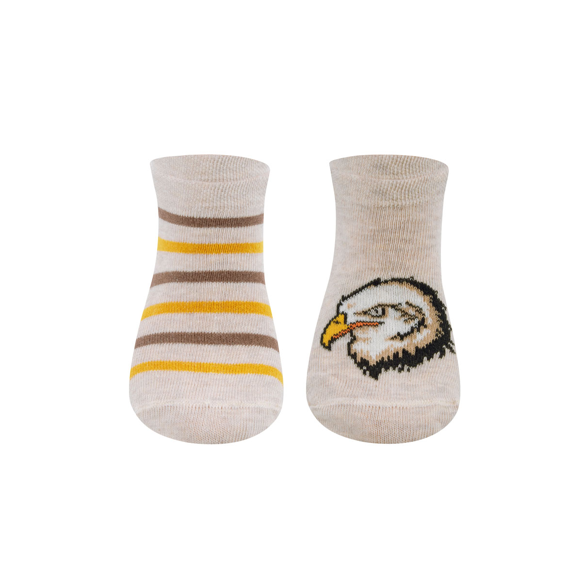 Sneakersocken 2er Pack Adler/Ringel